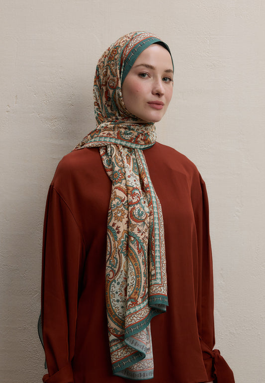 Somon Elegant Desen Şal