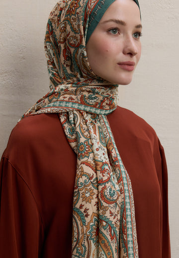Somon Elegant Desen Şal