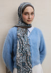 Kahve Elegant Desen Şal