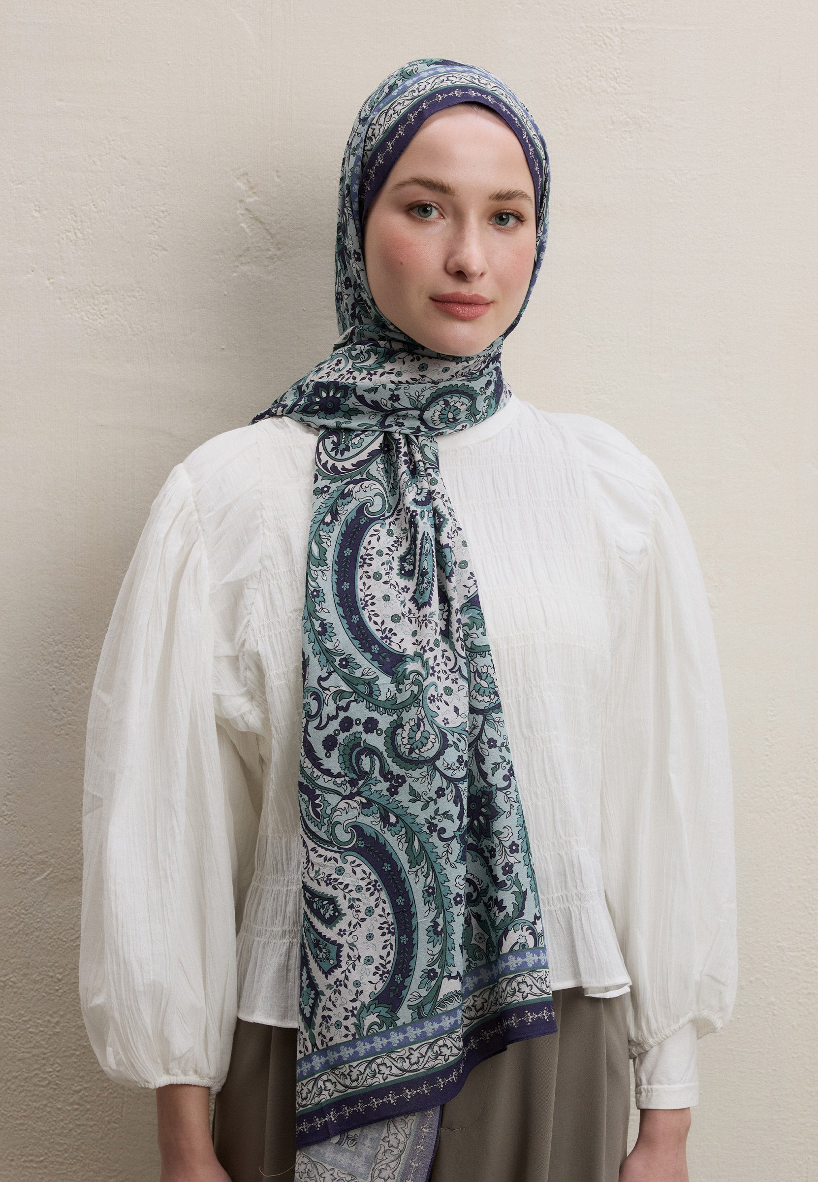 Lavanta Elegant Desen Şal