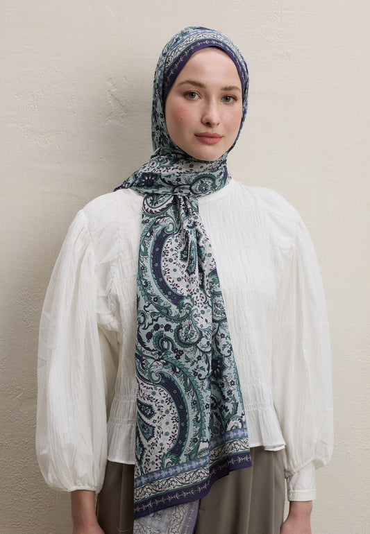 Lavanta Elegant Desen Şal