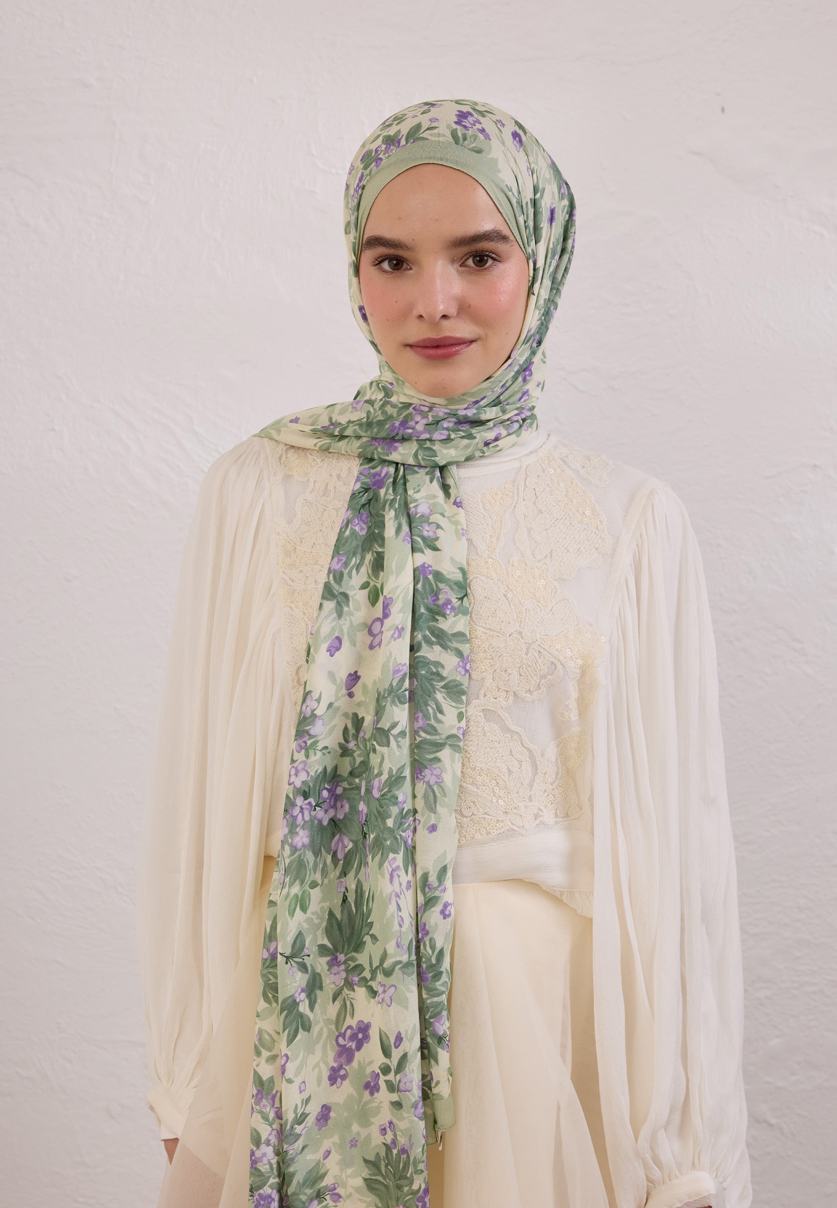 Mint Emmett Desen Rami Şal