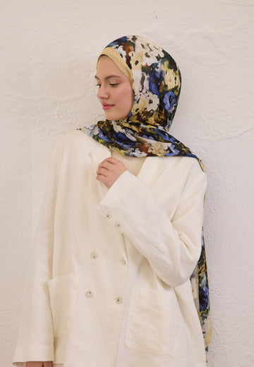 Butter Beauty Blossom Desen Rami Şal