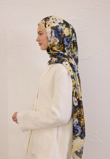 Butter Beauty Blossom Desen Rami Şal