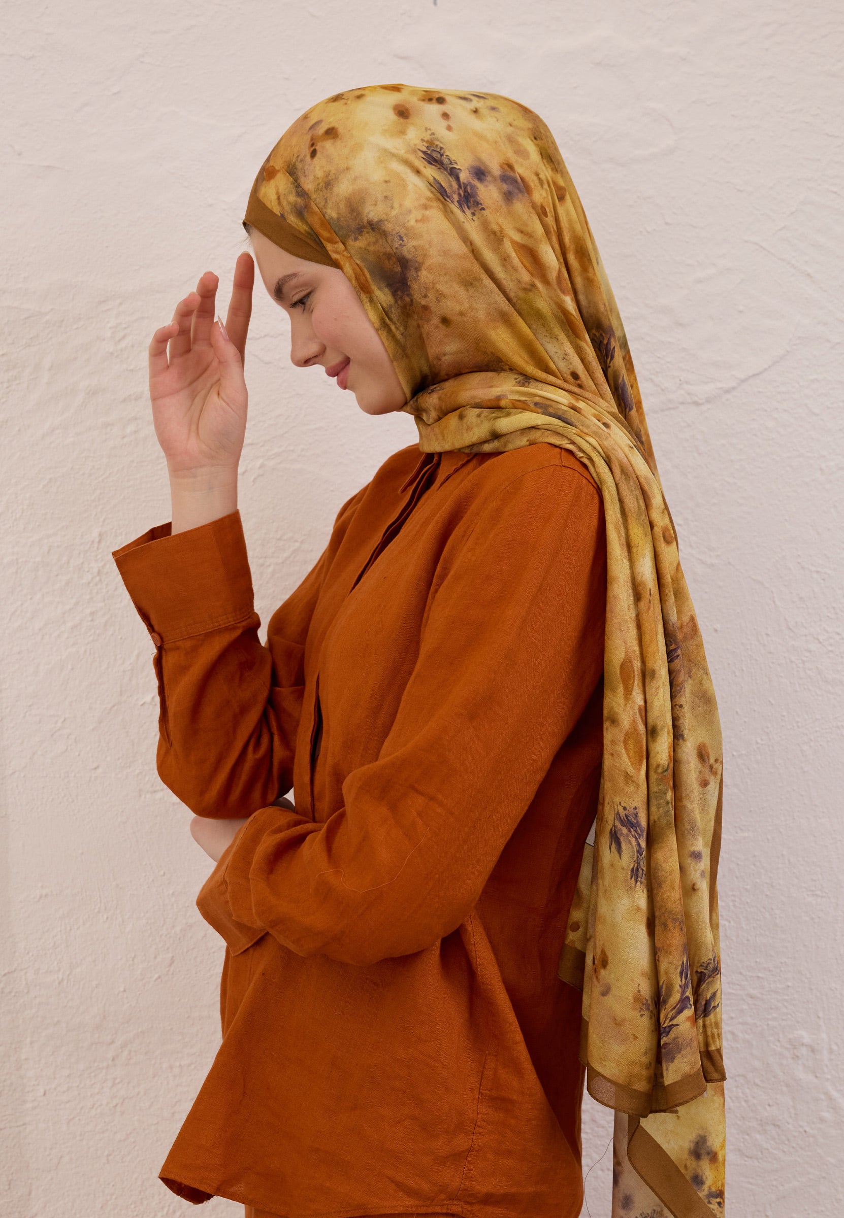 Toprak Naomı Desen Rami Şal