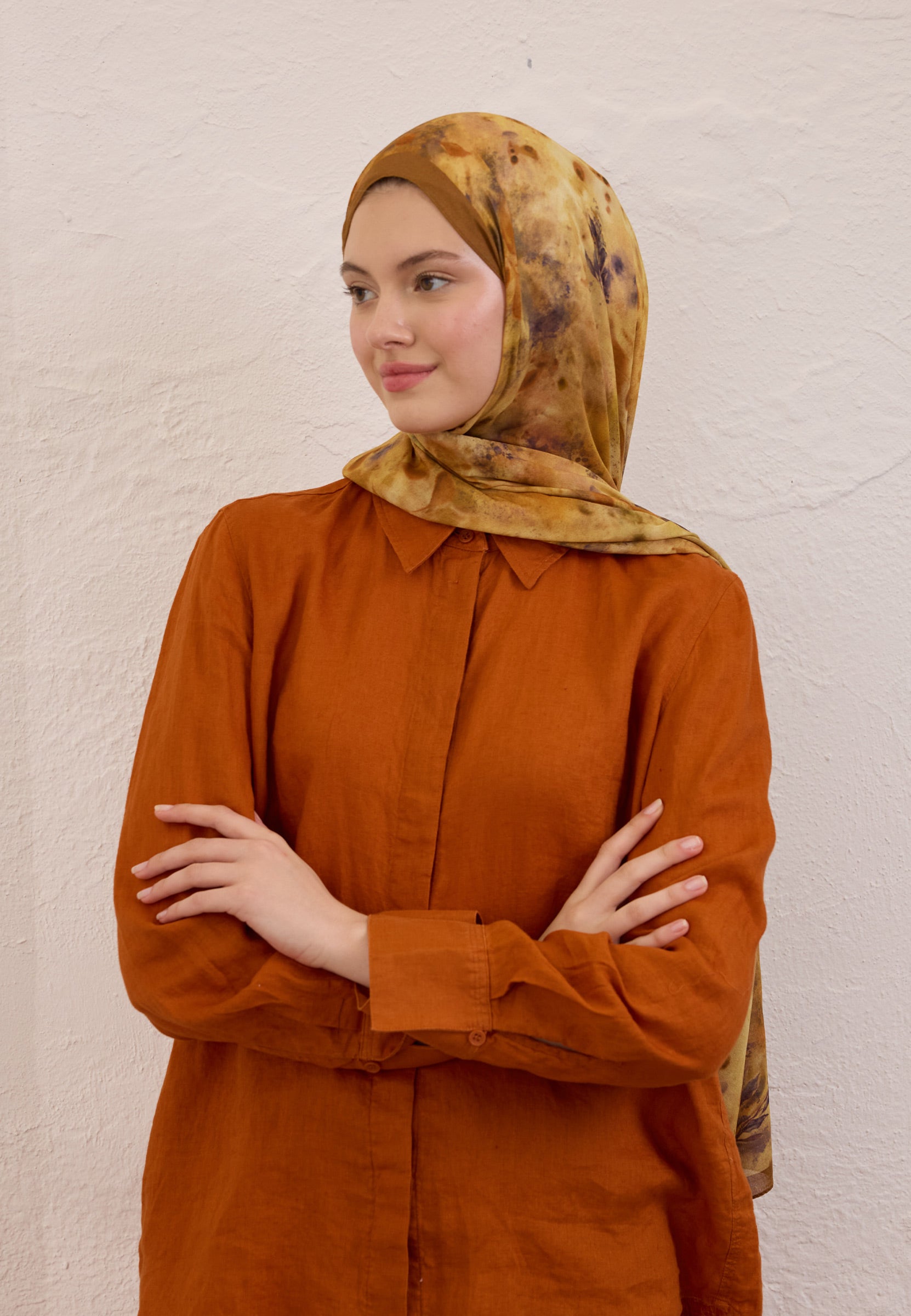 Toprak Naomı Desen Rami Şal