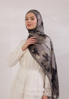 Vizon Dark Flora Desen Rami Şal