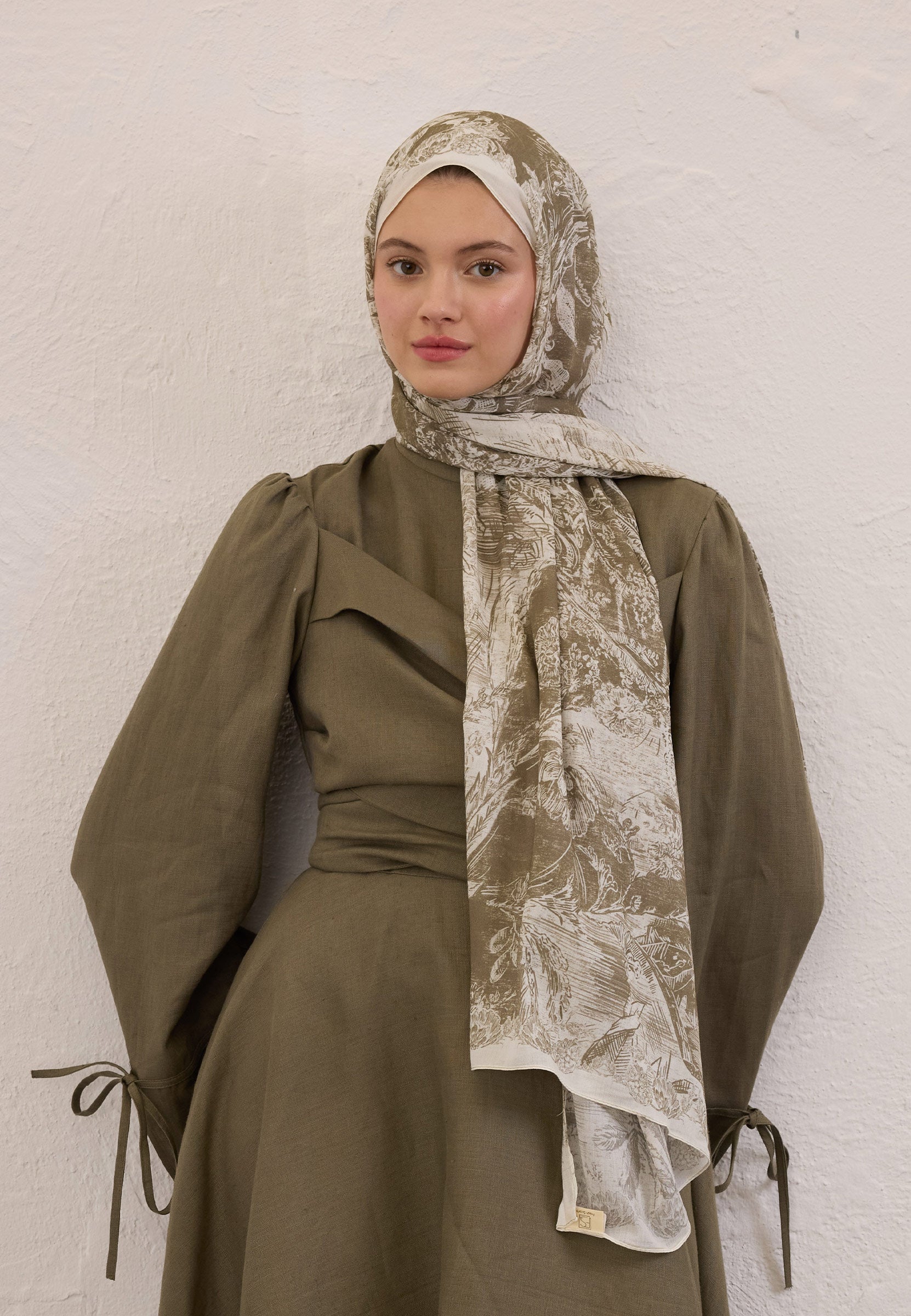Vizon Secret Elegance Desen Rami Şal