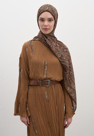 Haki Petra Desen Şal