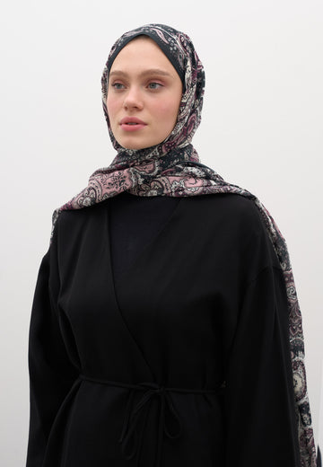 Antrasit Avery Desen Şal