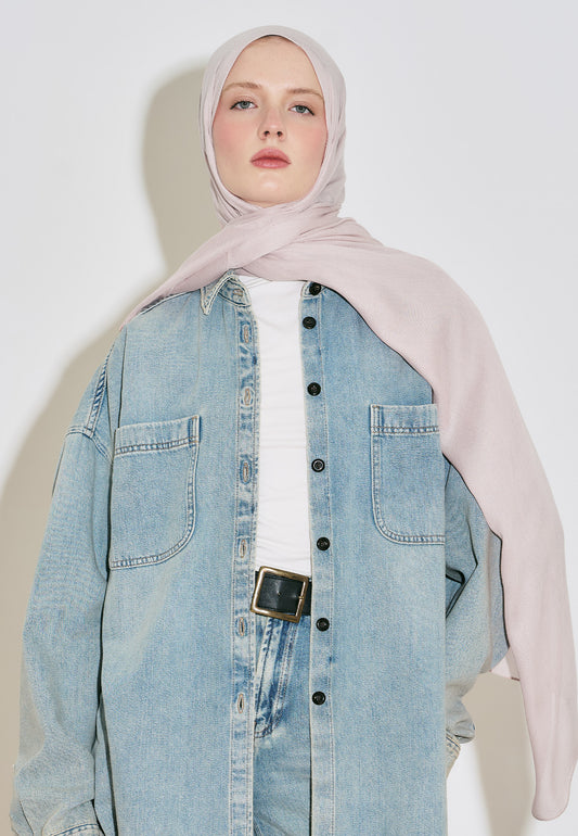 Soft Pembe Soft Viskon Şal