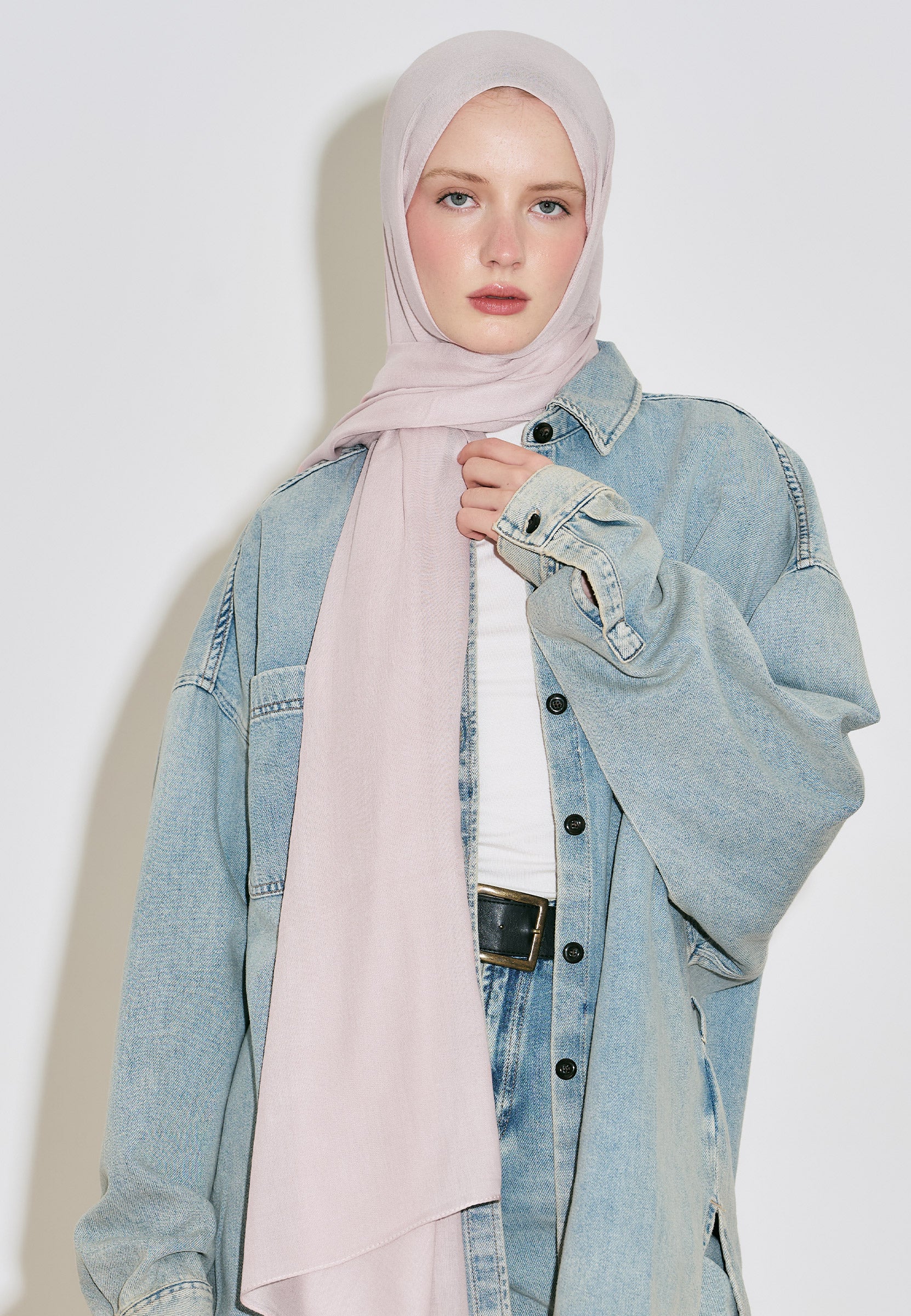 Soft Pembe Soft Viskon Şal