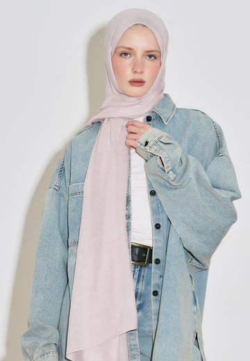 Soft Pembe Soft Viskon Şal