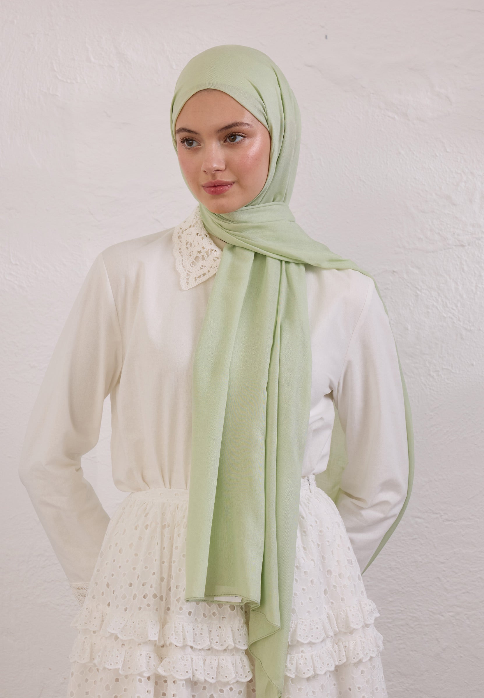 Mint Soft Viskon Şal
