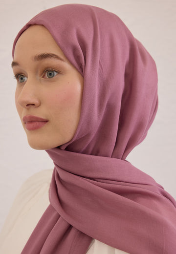 Gülpembe Soft Viskon Şal