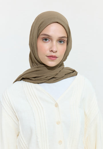 Cookıe Dough Pamuklu Keten Şal