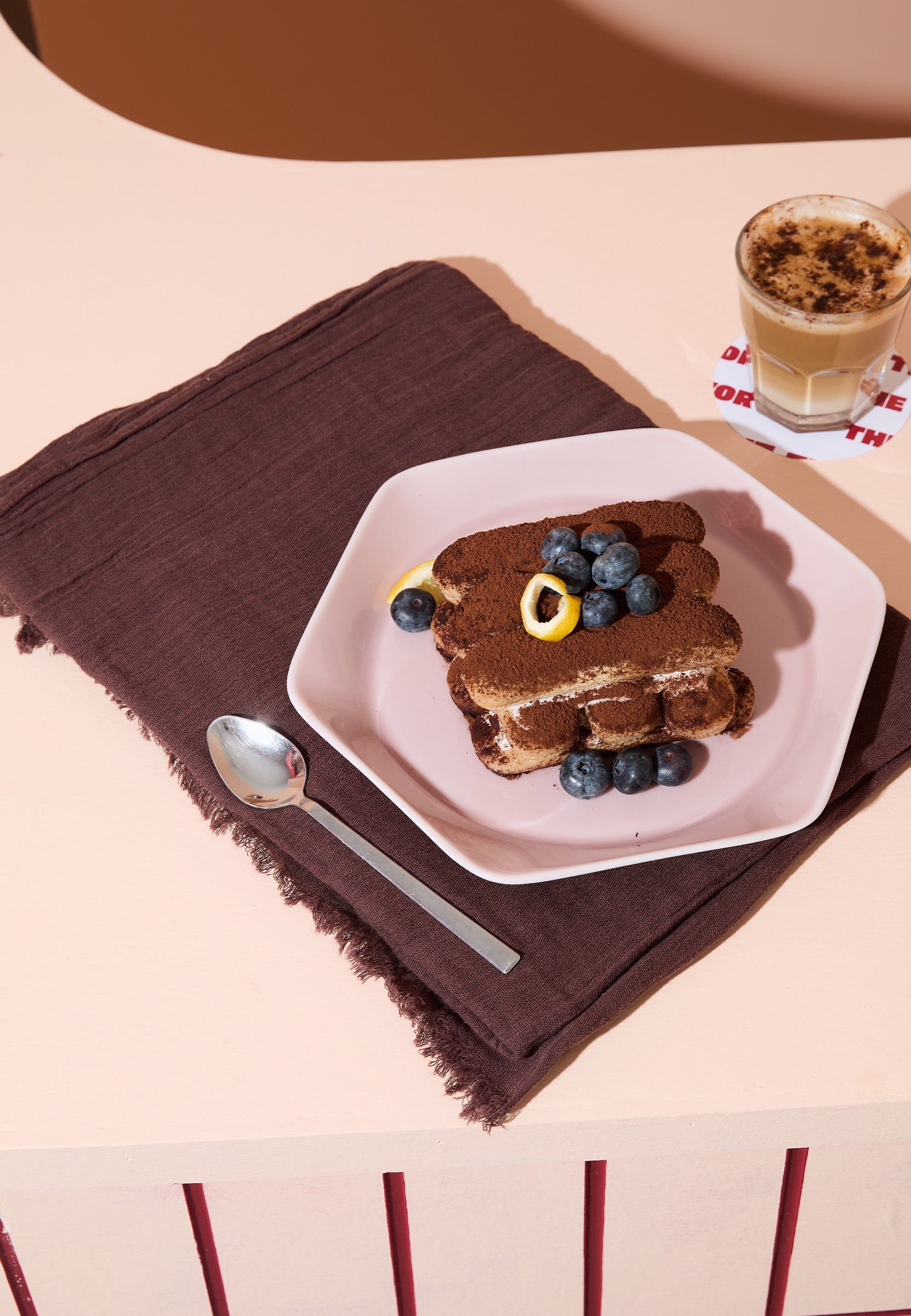 Tiramisu Pamuklu Keten Şal