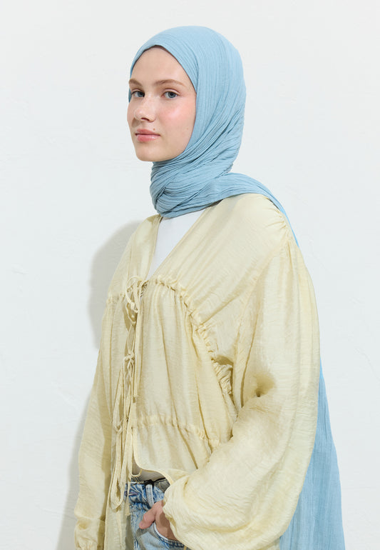 Cloud Bread Pamuklu Keten Şal
