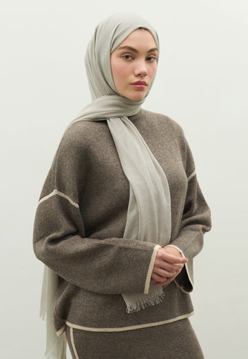 Taş Kaşmir Dokulu Şal
