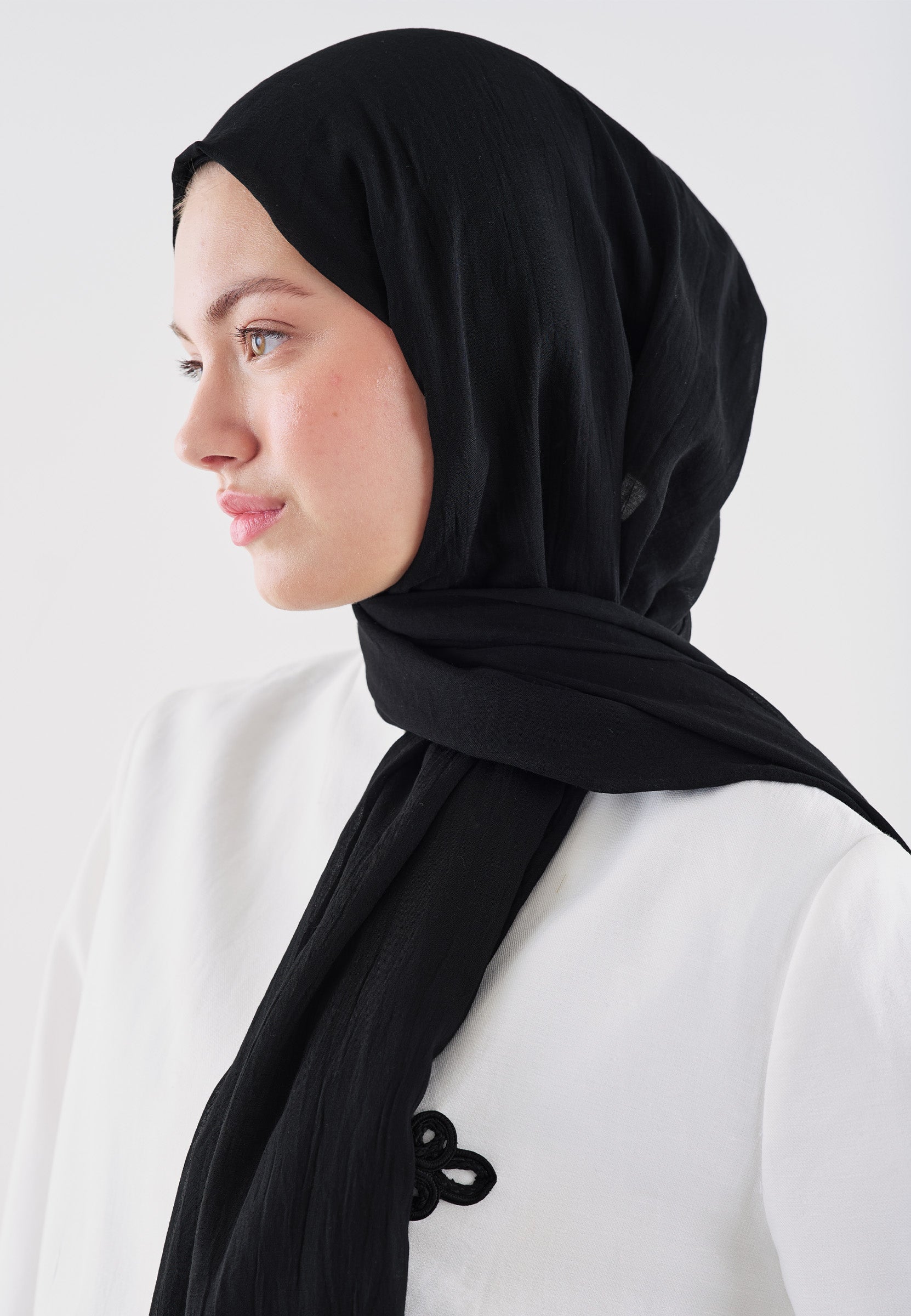 Premıum Dubaı Şal Siyah