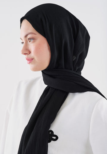 Premıum Dubaı Şal Siyah