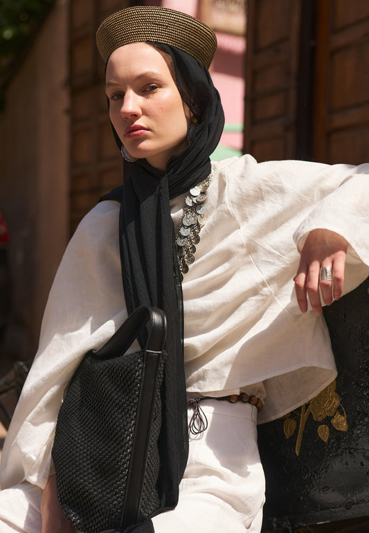 Dubai Premium Şal Siyah
