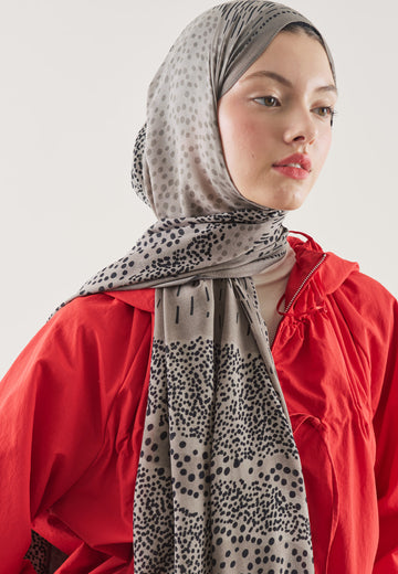 Taş Dot Elegance Desen Rami Şal