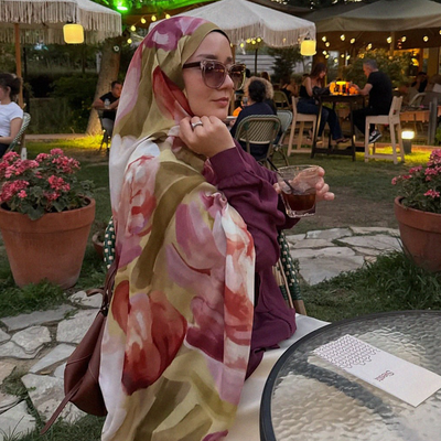 Gardenia Desen Rami Şal Haki