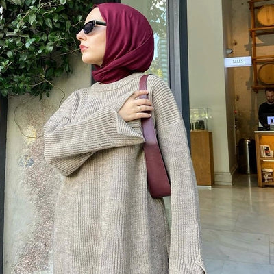 İnce Pamuk Vual Şal Bordo