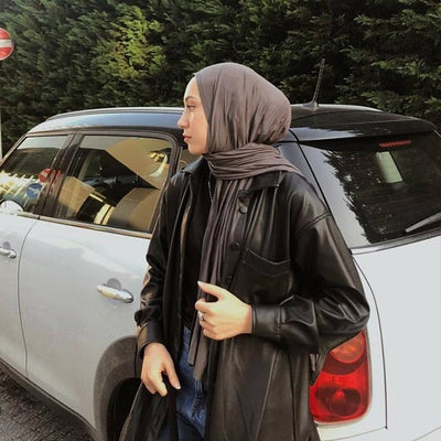 Penye Şal Antrasit