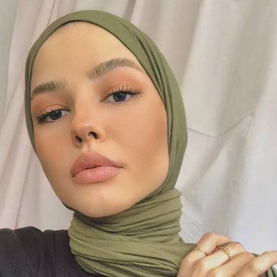 Penye Şal Soft Yeşil