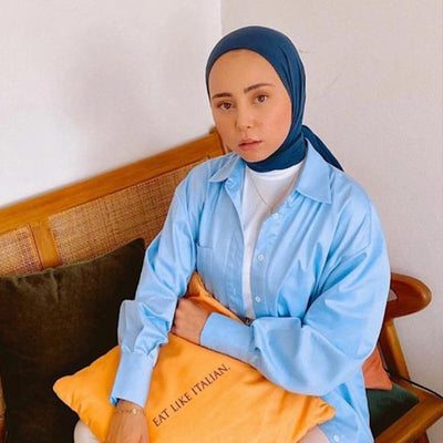 Penye Şal İndigo