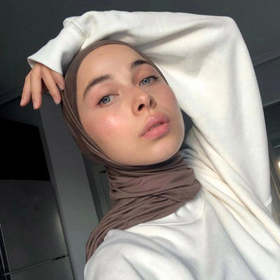 Penye Şal Tozlu Kahve