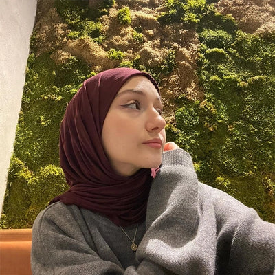 Penye Şal Bordo