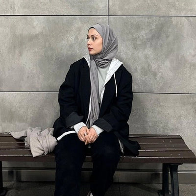 Penye Şal Gumus