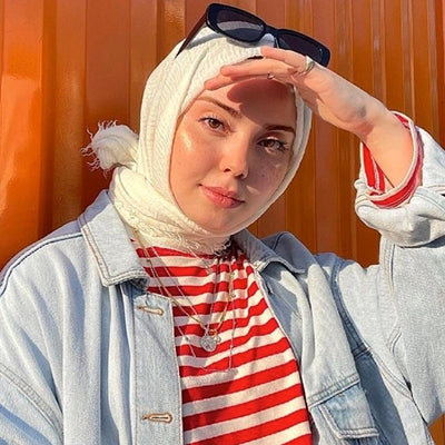 Bürümcük Şal Kırık Beyaz