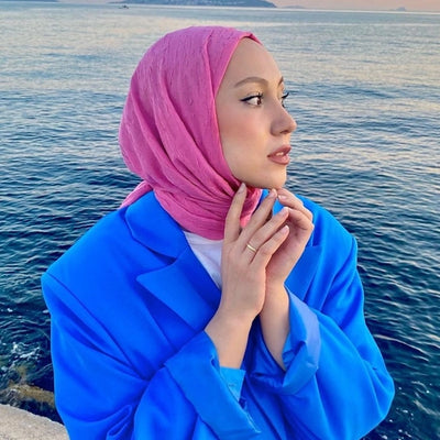 Bambu Şal Pembe