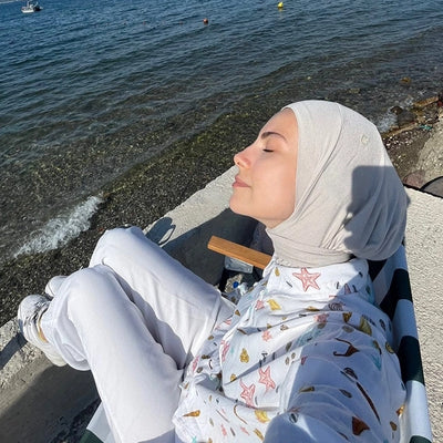 Athletic Hijab Gümüş