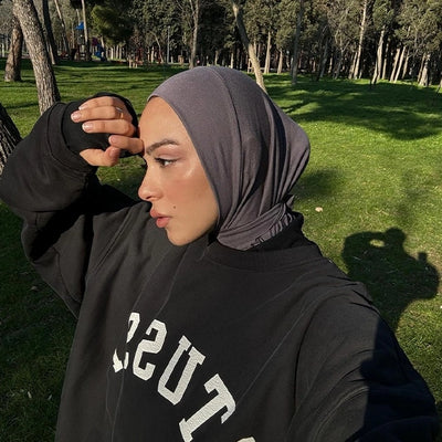 Athletic Hijab Antrasit
