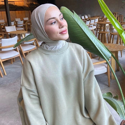 Athletic Hijab Taş