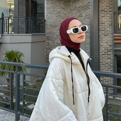 Athletic Hijab Bordo