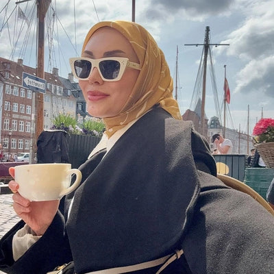 Eloıse Desen Pamuk İpek Eşarp Mango