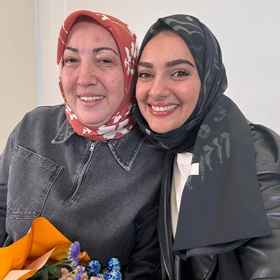 Perla Desen Pamuk İpek Eşarp Gold