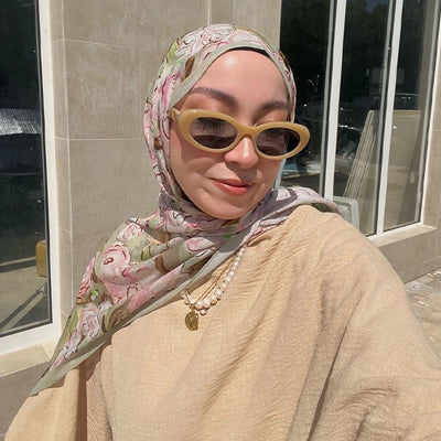 Linda Desen Rami Şal Gül Pembe