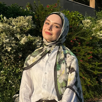 Dora Desen Rami Şal Yeşil