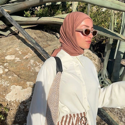 Penye Şal Gül Yaprağı