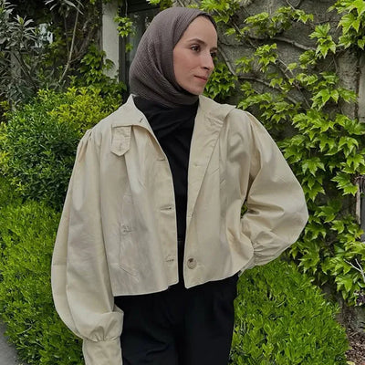 Modal Krinkıl Şal Duman