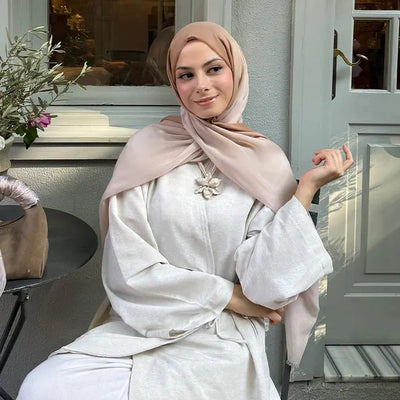 Modal Degrade Şal İnci-bej