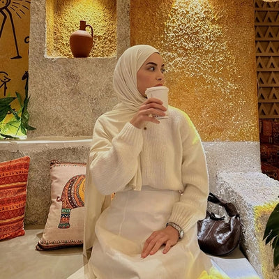 Bambu Penye Şal İnci