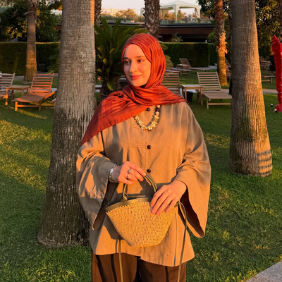 Nara Pamuk Floş Jakarlı Şal Soft Kırmızı